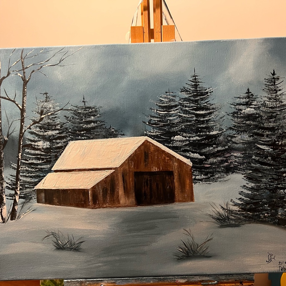 Painting, acrylic, canvas 24/18 - Picture 3 of 3